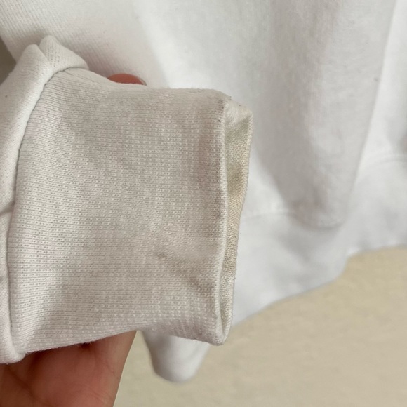 Women's Champion Santa Cruz Pullover Crewneck Sweatshirt White Size Small - Picture 7 of 7